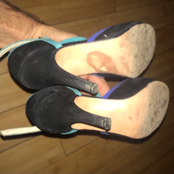 Alma Tango Fête MardiGras Argentina Suede Stilettos - Picture 5 of 9